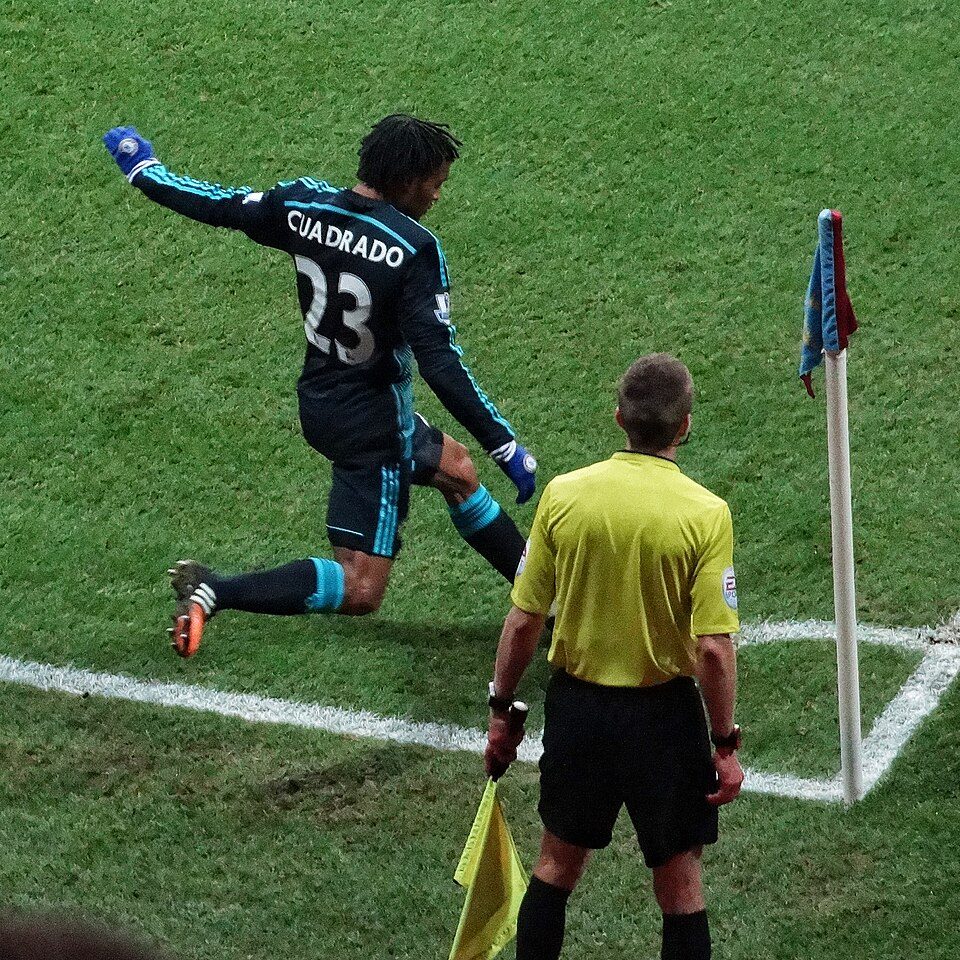 football corner kick